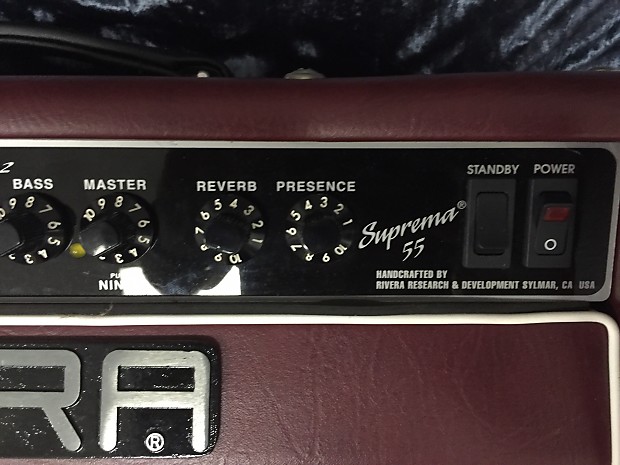 Rivera Suprema 55 Jazz Edition 55-Watt 1x15" Guitar Combo image 2