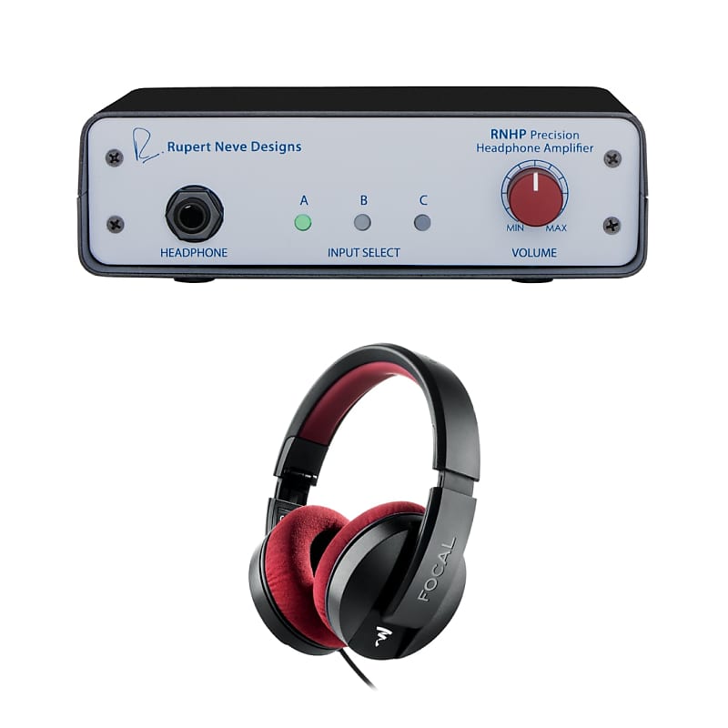 New Rupert Neve Designs RNHP Headphone Amplifier + Focal Listen  Professional Headphones