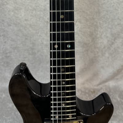 Edwards by ESP Hellion E-U-HL2 guitar in transparent black finish image 6