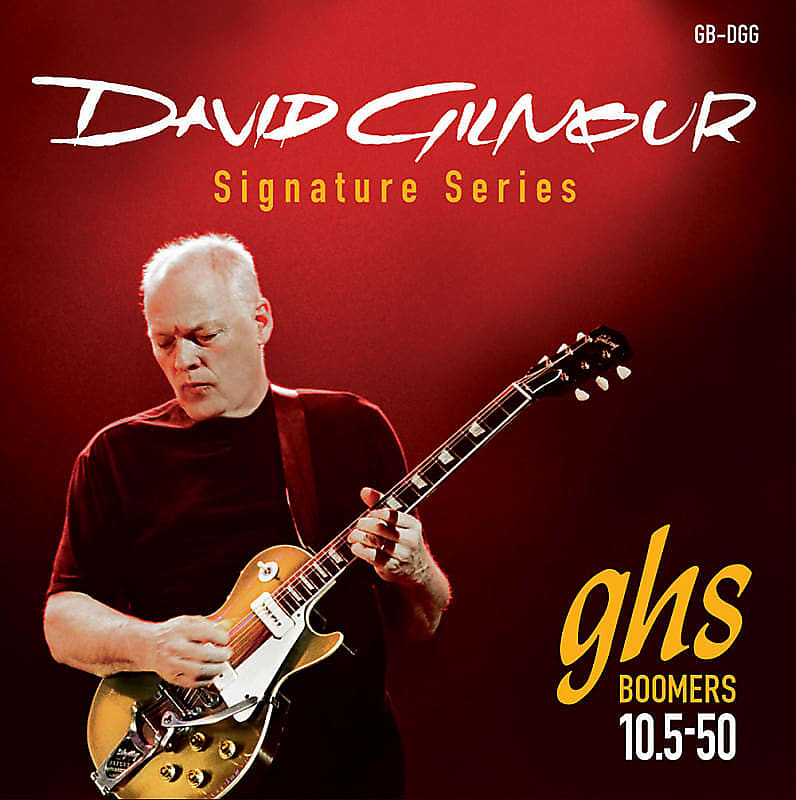 1 Set GHS GB-DGG David Gilmour Boomers Guitar Strings 10.5-50 image 1