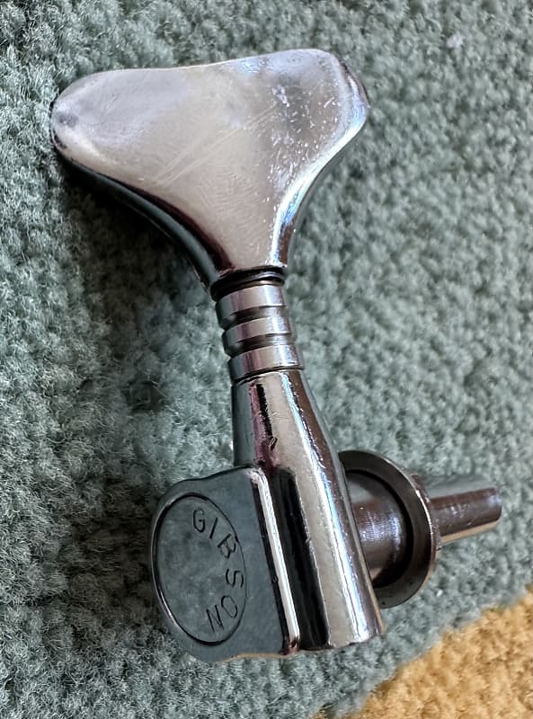 Gibson Bass tuner 1970s - Chrome image 1