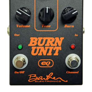 Barber Electronics Burn Unit EQ Dual Channel Overdrive/Distortion