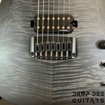 Schecter Custom Shop Keith Merrow KM-7 MK-III Pro USA Signature 7-String Electric Guitar w/ Case-Trans Black Pearl image 7