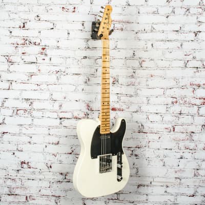 Fender 2017 Custom Shop Black Anodized Journeyman Relic Telecaster Electric Guitar, Aged Opaque White Blonde w/ Glaser B-Bender & Original Case x7975 (USED) image 3