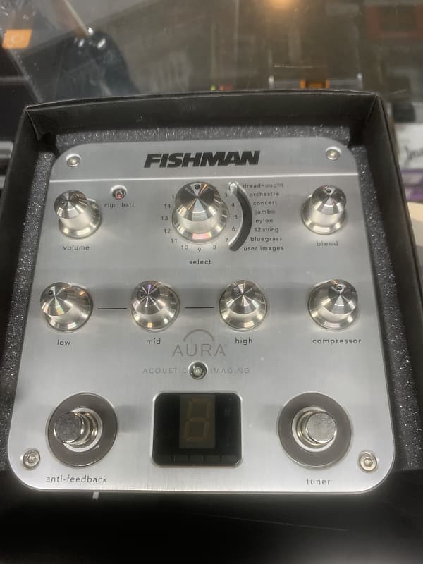 Fishman PRO-AUR-SPC Aura Spectrum DI Silver image 1