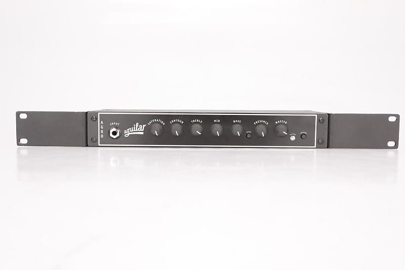 Aguilar AGRO Bass Preamp FX Overdrive 1U Rack Unit Justin