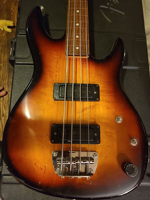 Peavey Foundation Fl Lined Fretless 1980s Sunburst Reverb 7995