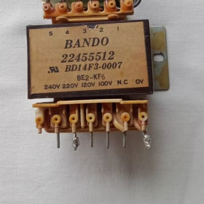 ROLAND D-70; D-20; D-10; JV-1080 ORIGINAL POWER TRANSFORMER BANDO 22455512_1