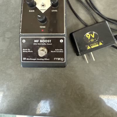 Reverb.com listing, price, conditions, and images for moog-minifooger-mf-boost-v2