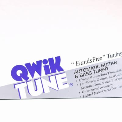 Qwik Tune QT-10 Pedal Guitar Tuner BRAND NEW image 4