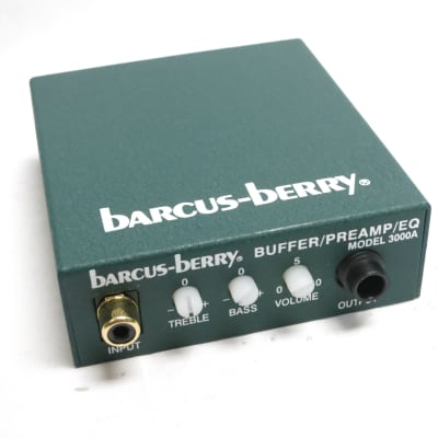 Barcus-Berry 3110 Violin Piezo Transducer & 3000A Buffer Preamp EQ image 4