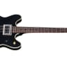 Guild Starfire II Electric Bass Guitar in BLACK with Hardshell Case - Blem #B295