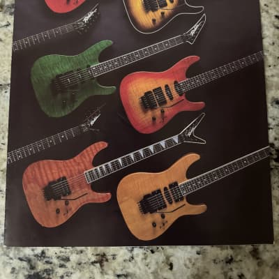 Robin Guitar & Bass Catalog 1988 Wedge Medley Ranger Freedom Graphic for sale