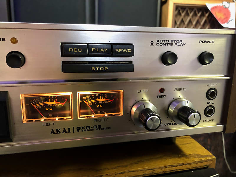 AKAI 8 track_トラックステレオテープデッキ GXR-82D AKAI 8 track_