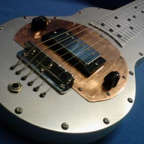 Fouke Industrial Guitars ElectraSlide Custom Lap Steel Guitar 2016 Aluminum image 2