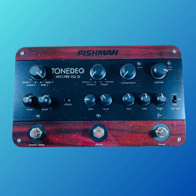 Fishman ToneDeq AFX Preamp EQ and DI with Dual Effects