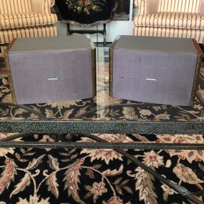 Vintage Bose 121 Westborough Bookshelf Speakers | Reverb