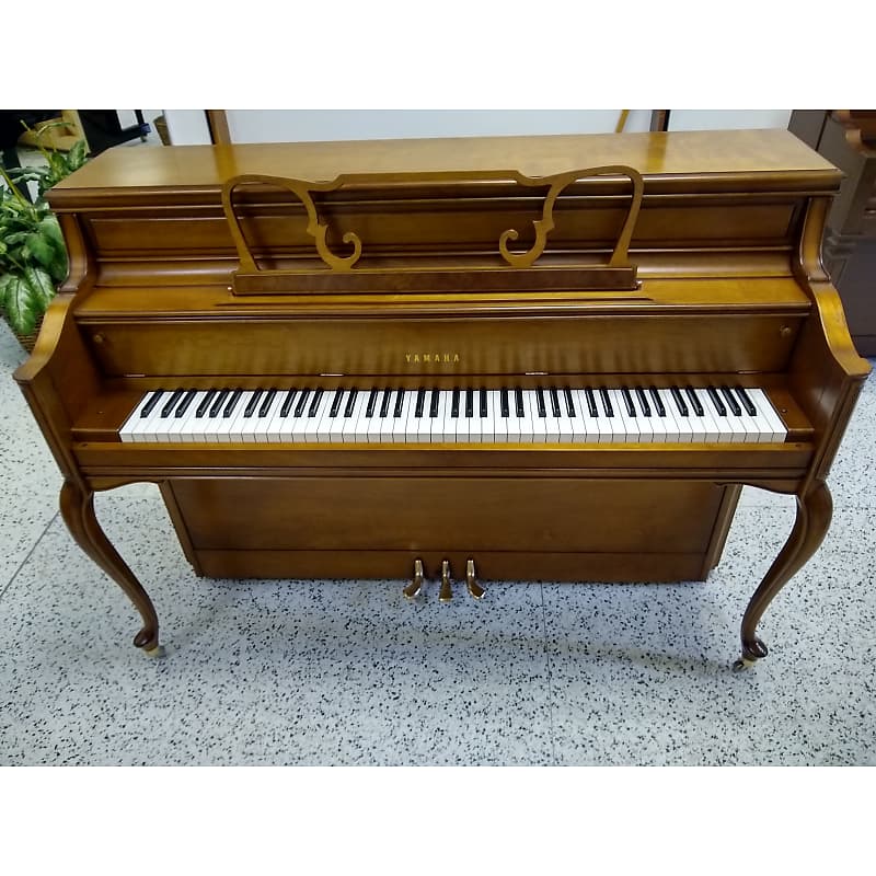 Yamaha Upright Piano French Cherry image 1
