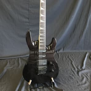 コリアグランドセール Samick 1994 Floyd Rose Korean Guitar Trans Black | Reverb ギター
