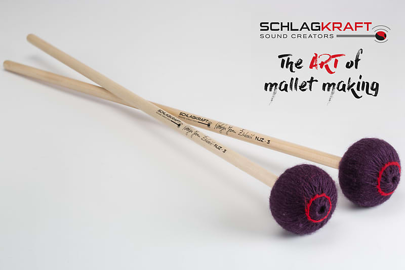 Schlagkraft Marimba Mallets Zivkovic Signature Rattan NJZ3R Reverb