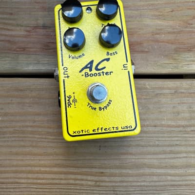 Xotic Effects AC Booster エフェクター Xotic AC Booster V2 Volume, boost & expression effect pedal