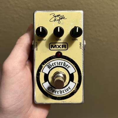 MXR ZW44-B Berzerker Overdrive Zakk Wylde Signature | Reverb