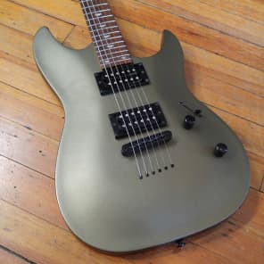 Laguna LE200 Electric Guitar Gunmetal Silver Reverb