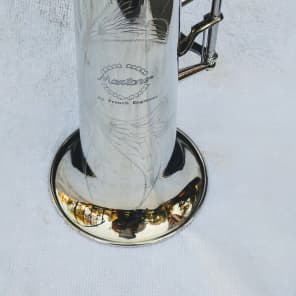 Maxtone by French Engineer Soprano Saxophone Silver | Reverb