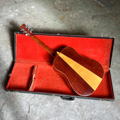 Kansas W-180 acoustic guitar 1970’s - Mahogany original vintage Matsumoku MIJ Japan Martin clone copy image 6