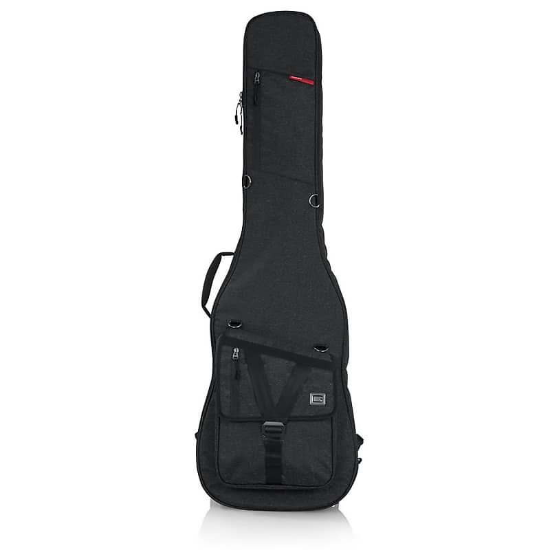 Gator Cases Transit Series Bass Guitar Gig Bag - Charcoal Black Exterior image 1