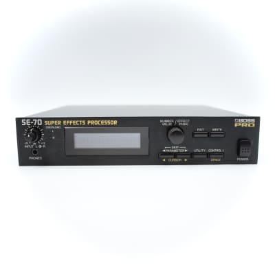 Boss SE-70 Super Effects Processor | Reverb