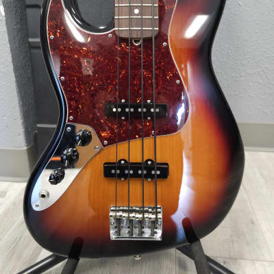 Fender American Standard Jazz Bass Left-Handed 2012 3-Color Sunburst image 2