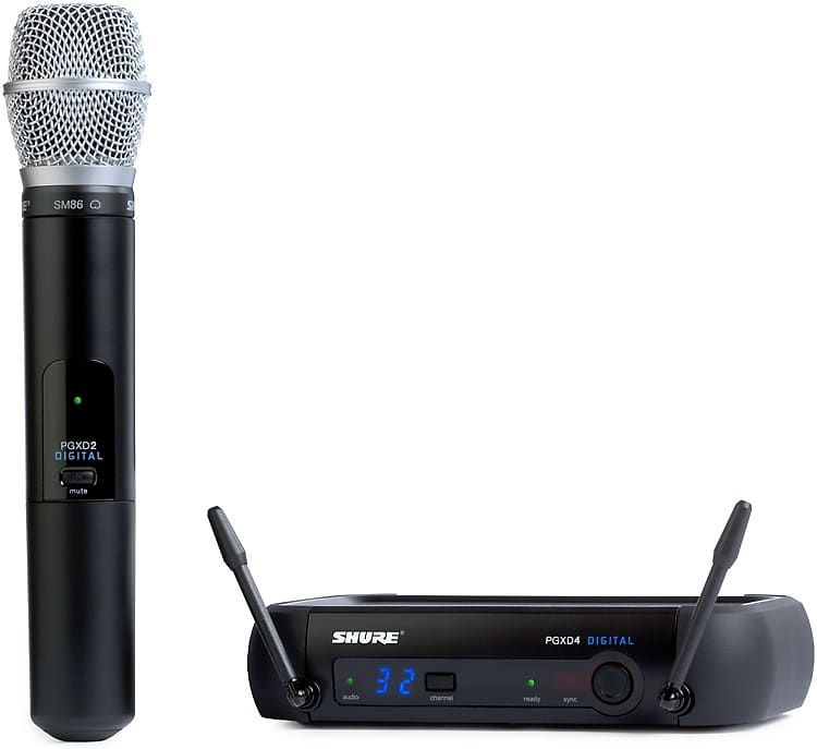 Shure PGXD24/SM86 Digital Wireless Handheld Microphone System image 1