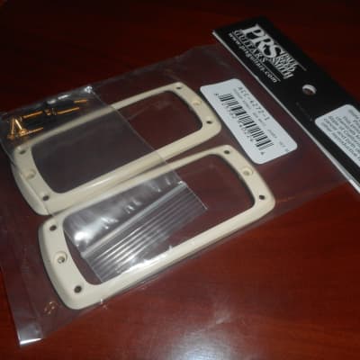 PRS Pickup Rings For Paul's Guitar - IVORY PLASTIC, #ACC-4272-I