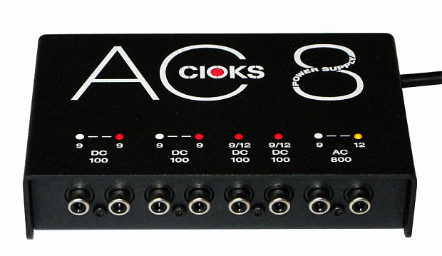 CIOKS AC8 Power Supply with 11 adapter cables! FREE Priority 2-3