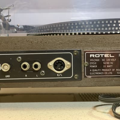 Rotel RP-3000 Turntable (Vintage Japanese) image 12