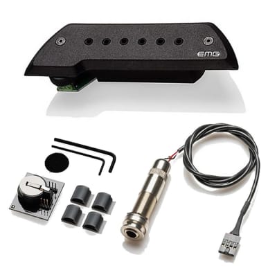 EMG ACS Active Acoustic Soundhole Pickup System - Black for sale