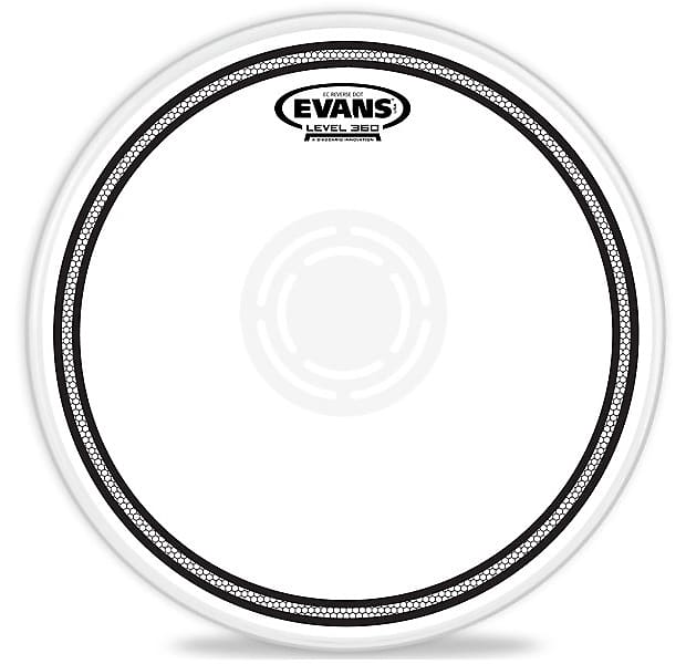 Evans EC Edge Control Snare Reverse Dot 14 Inch image 1