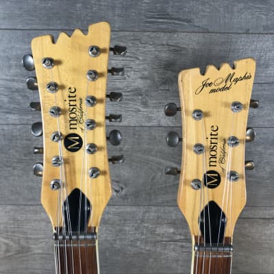 Mosrite Joe Maphis Mark XVIIII Double Neck 1968 White image 12