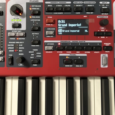 Nord Stage 3 HP76 Hammer Action Portable 76-Key Digital Piano | Reverb