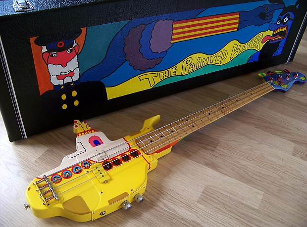 TPP "Beatles" Yellow Submarine Fender Precision Bass - Custom Build image 1