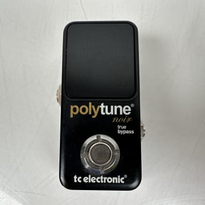 TC Electronic Polytune Noir Polyphonic Tuner Pedal | Reverb