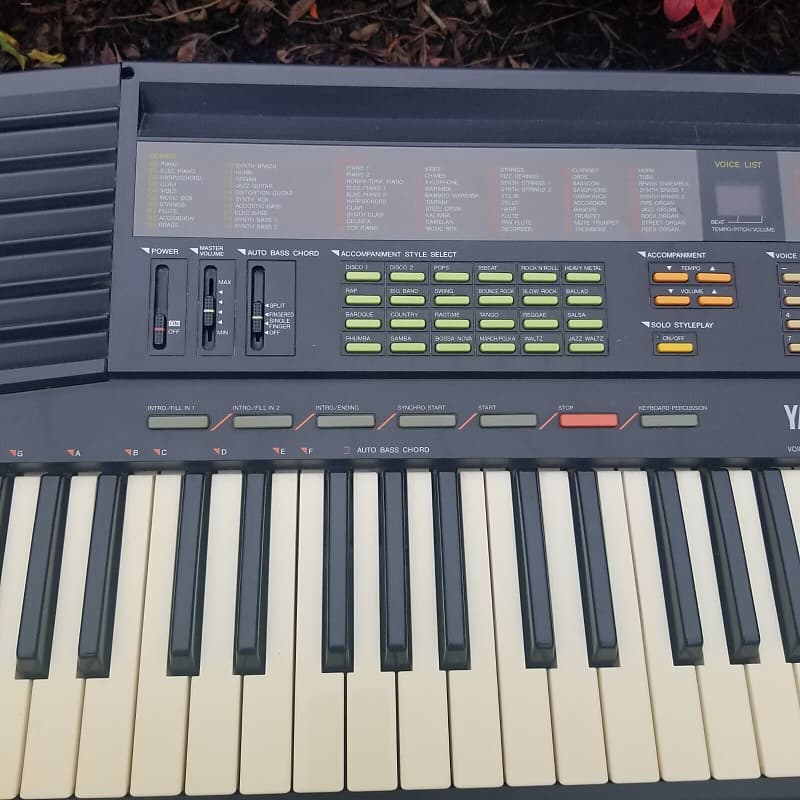 Yamaha PSR-38 Portatone - Black | Reverb