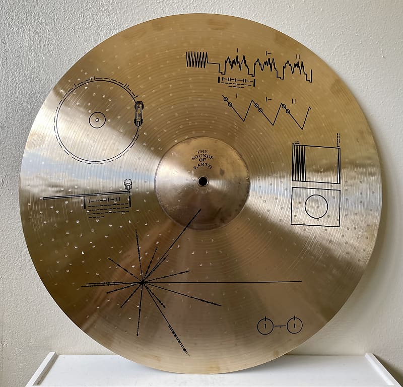 21.5" GM Designs Voyager Ride Cymbal Stick, Wash and Reverb