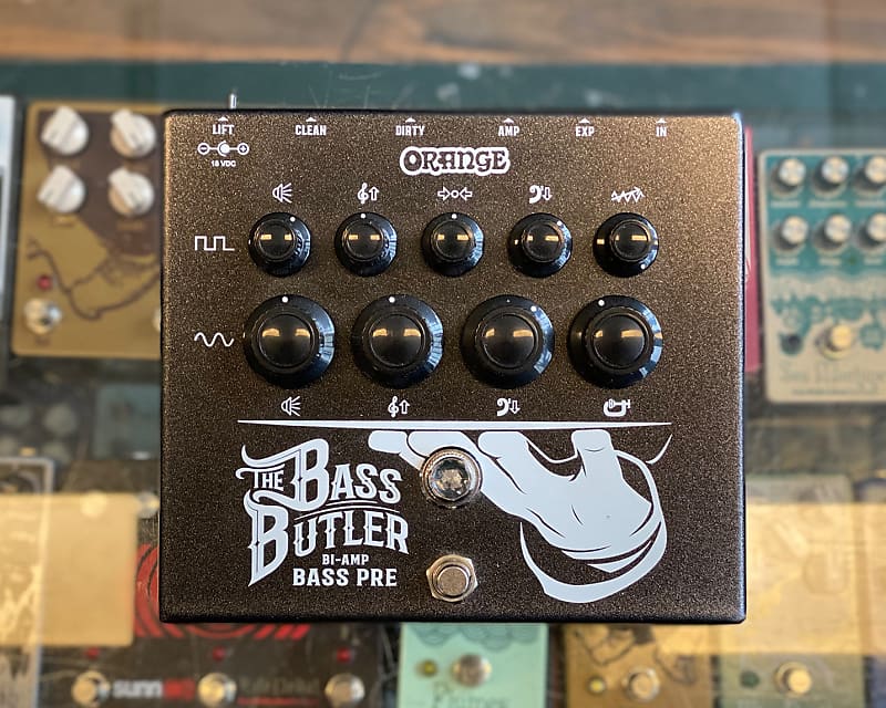 Orange Bass Butler Bi Amp Bass Pre Amp Pedal | Reverb Canada