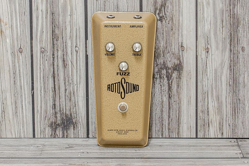 Rotosound Fuzz Reissue Gold