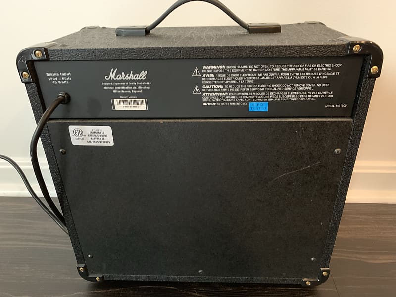 Marshall MG15CD 45W Black