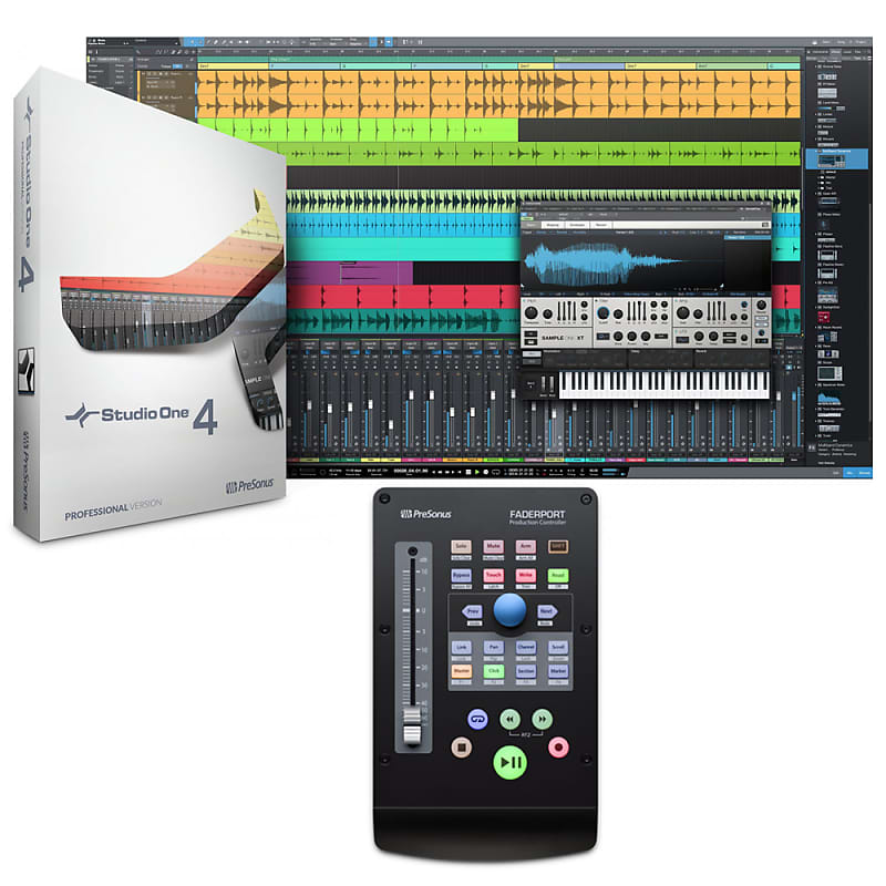 PreSonus Faderport USB Controller with Studio One Recording Software image 1