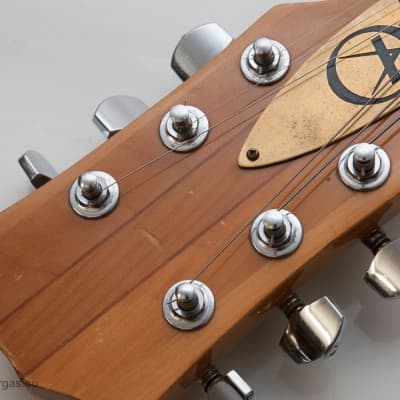 Kay Double Cut, Natural, Neck Through, ebony fingerboard 70's Vintage image 15