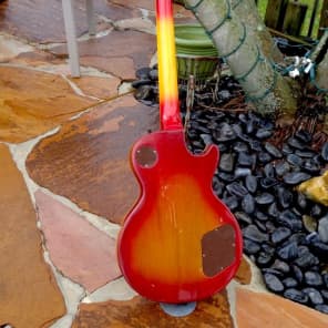 Gibson Les Paul Deluxe "Lefty" 1975 Cherry'burst image 5